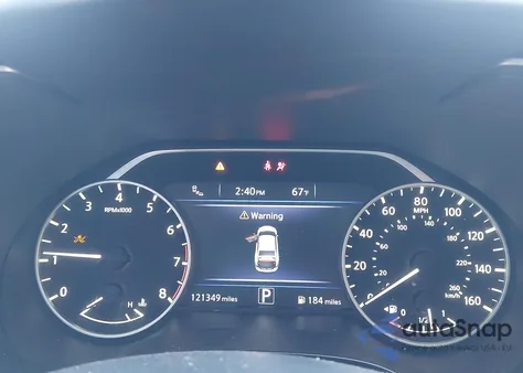 2018 Nissan Maxima 3.5 Platinum из США, поврежденный, VIN 1N4AA6AP9JC392868